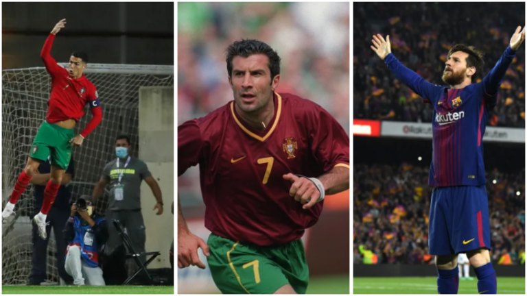 messi ronaldo figo