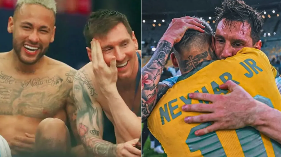 NEYMAR AND MESSI