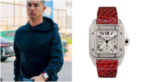 cr7 Cartier Santos 100 XL Chronograph