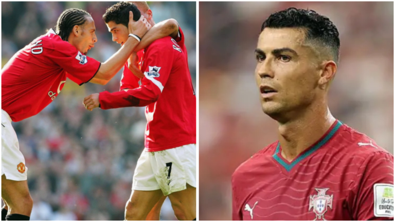 cr7 and rio ferdinand