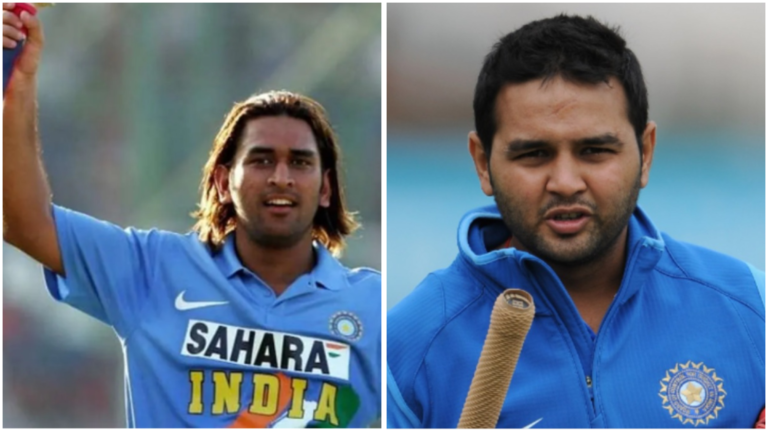 dhoni and parthiv