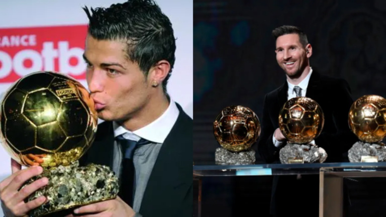 messi and cr7 ballen d or