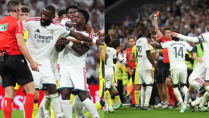 Vinicius Red Card