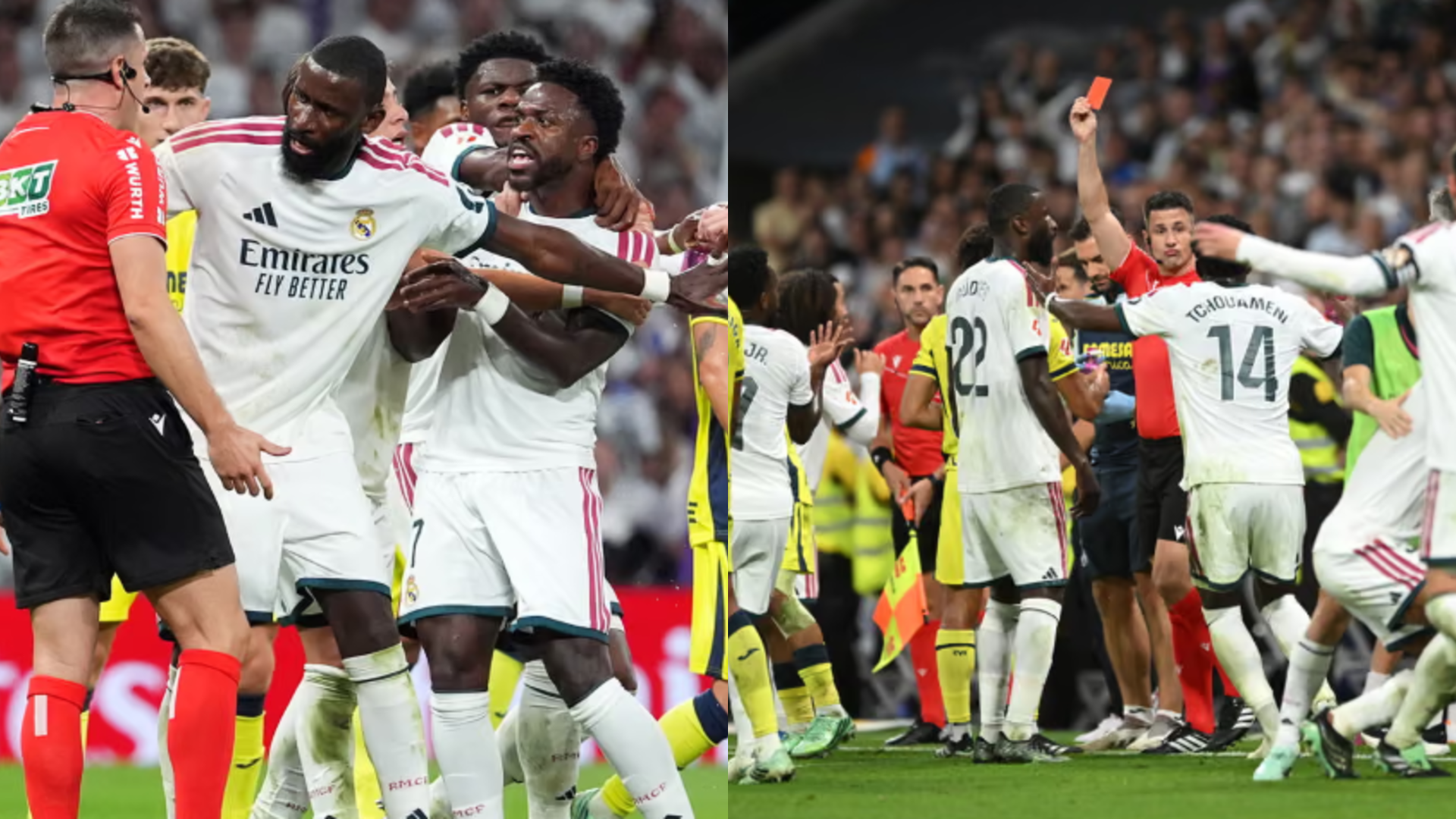 Vinicius Red Card