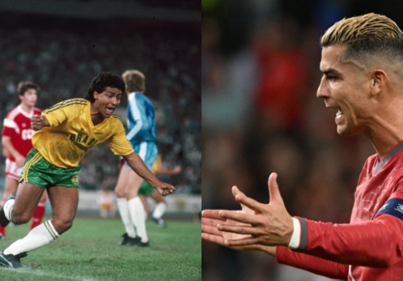 romario and cr7