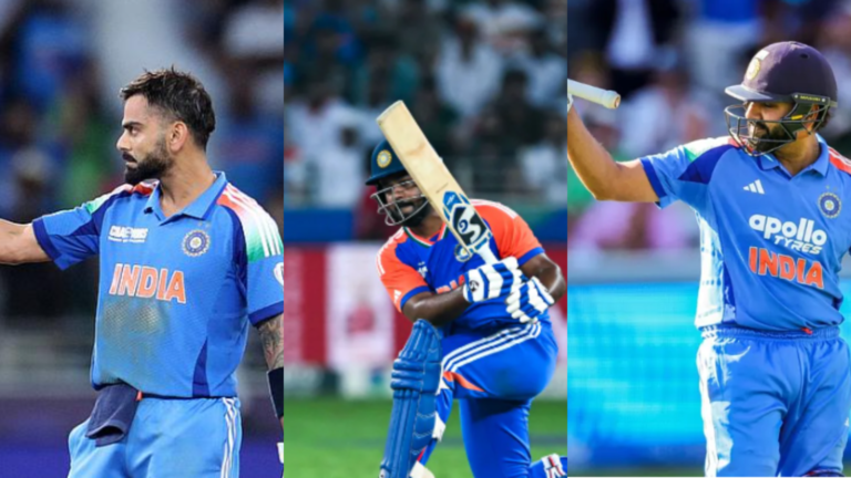sanju rohit virat